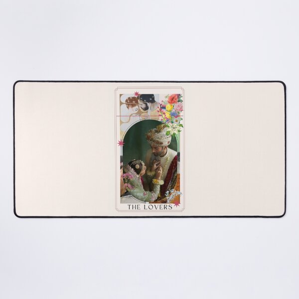 Item preview, Timeless Romance: South Asian Lovers Tarot Card designed and sold by VergeDesigns.