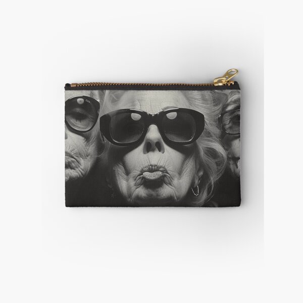Item preview,  fashion stylish granny with tattoos designed and sold by m-litomirskaya.