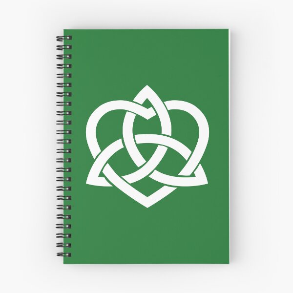 Item preview, White Celtic Trinity Knot with Heart designed and sold by Jeallan Designs.