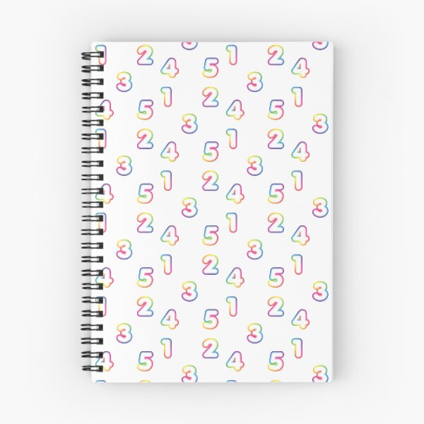 Item preview, sticker pack, Colorful Numbers 1-2-3-4-5 designed and sold by Numbers-Art.