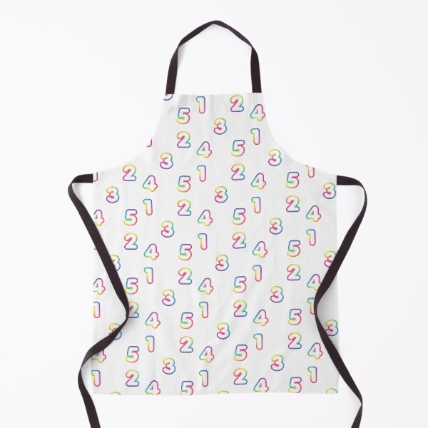 Item preview, sticker pack, Colorful Numbers 1-2-3-4-5 designed and sold by Numbers-Art.