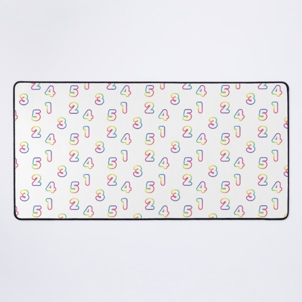Item preview, sticker pack, Colorful Numbers 1-2-3-4-5 designed and sold by Numbers-Art.
