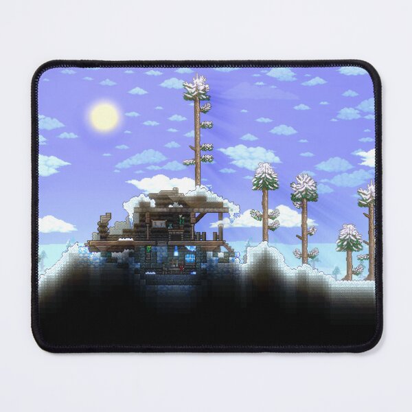 Item preview, Terraria Snow Biome Scenery designed and sold by Daniel Seeberg.