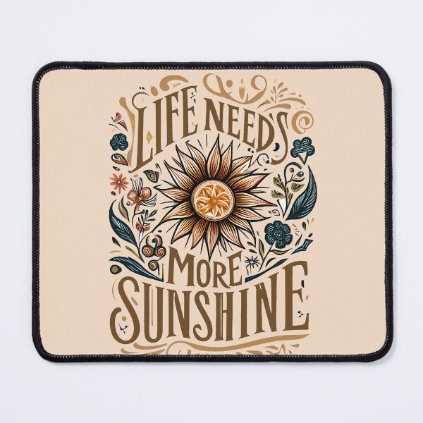 Item preview, Life needs more sunshine, typography designed and sold by maxmaj.