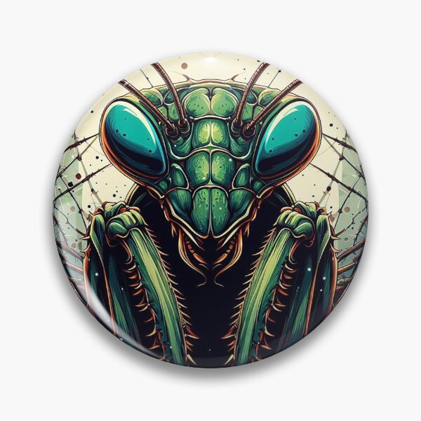 Item preview, Mystic Mantis - Enigmatic Insect Artwork designed and sold by MiszungART.