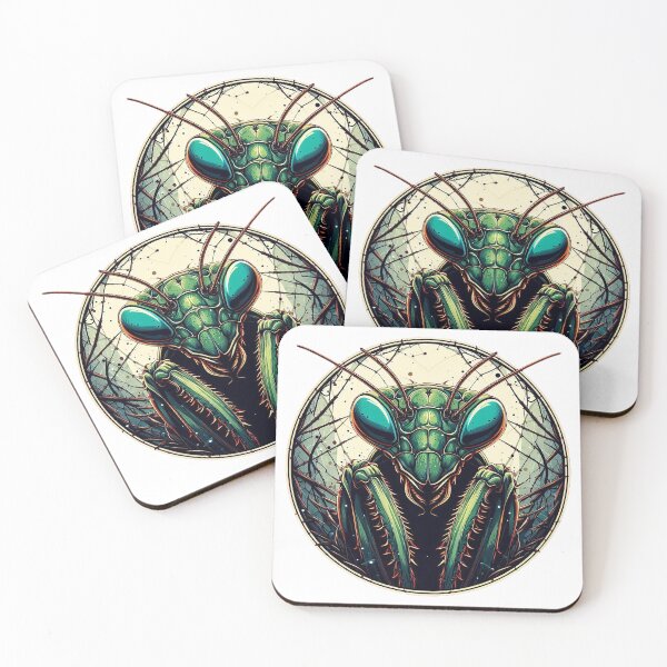 Item preview, Mystic Mantis - Enigmatic Insect Artwork designed and sold by MiszungART.