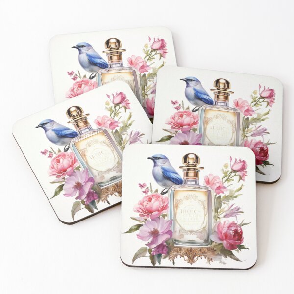 Item preview, Perfume bottle | bird | flowers | You smell well | I love you designed and sold by Grifon-J.