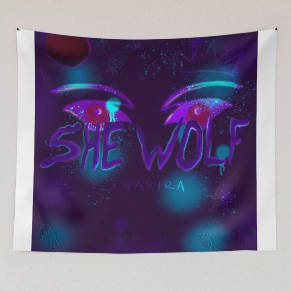 Item preview, She Wolf Punk Poster designed and sold by feather-pop.