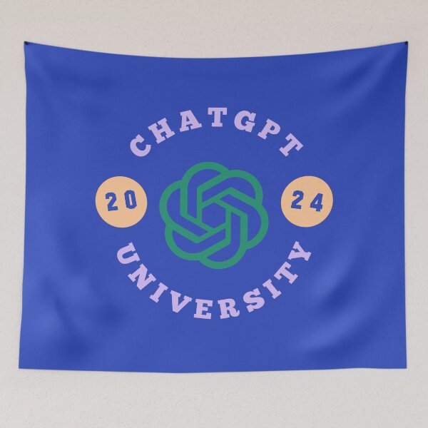 Item preview, ChatGPT UNIVERSITY 2024 designed and sold by teacherpeiyuan.