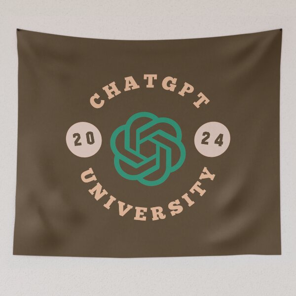 Item preview, ChatGPT UNIVERSITY 2024 designed and sold by teacherpeiyuan.