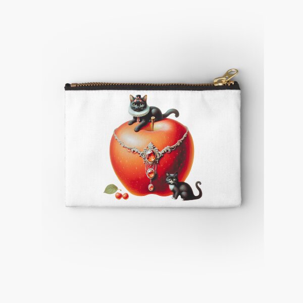 Item preview, Elegant Apple with Cats - Filtered Edition designed and sold by DeenaDee.