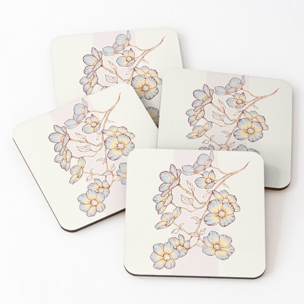 Item preview, Small flowers on hanging branch designed and sold by Rômulo Queiroz.