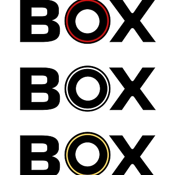 Artwork thumbnail, Box Box Box by ColiesDesigns