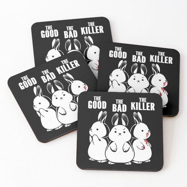 Item preview, The Good The Bad And The Killer Rabbit by Tobe Fonseca designed and sold by Tobe Fonseca®.