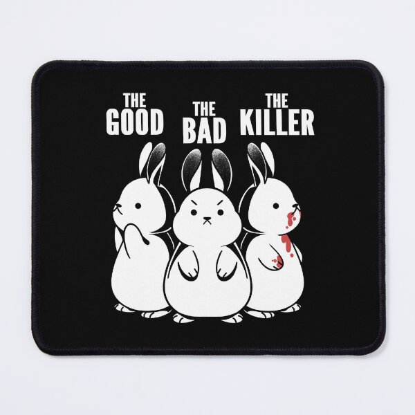 Item preview, The Good The Bad And The Killer Rabbit by Tobe Fonseca designed and sold by Tobe Fonseca®.