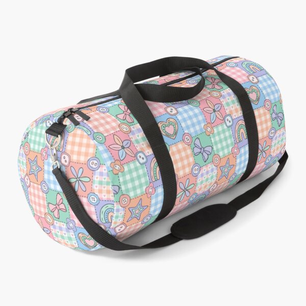 Item preview, Button Patchwork Seamless Pattern designed and sold by CreativeDraws42.