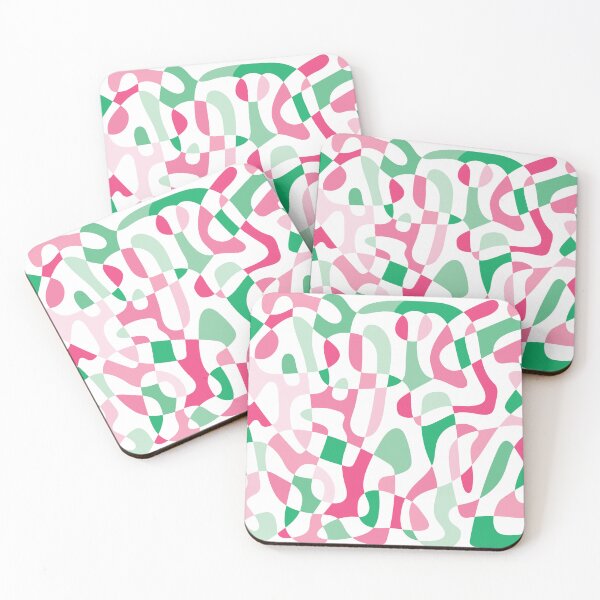 Item preview, Watermelon Tourmaline (Shapes) Abrosexual Abstract Design 2024 designed and sold by UncutJorts.