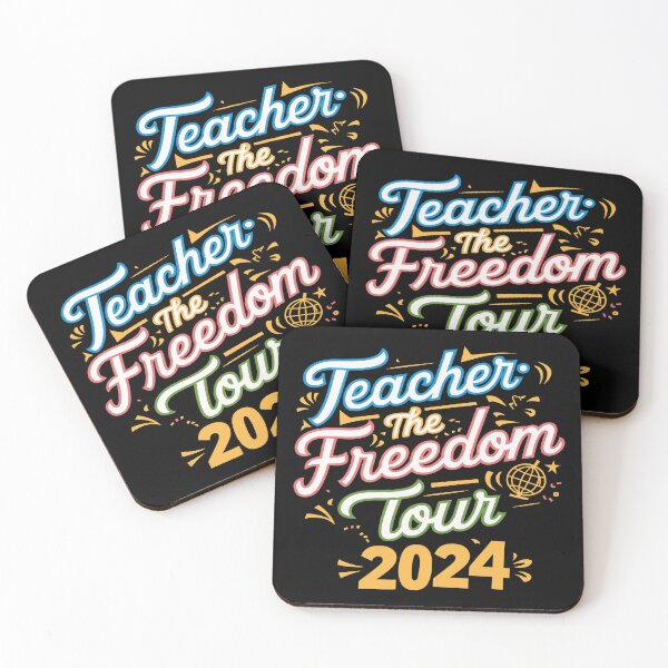 Item preview, Teacher: the freedom tour 2024 designed and sold by DreamVibeShirt.