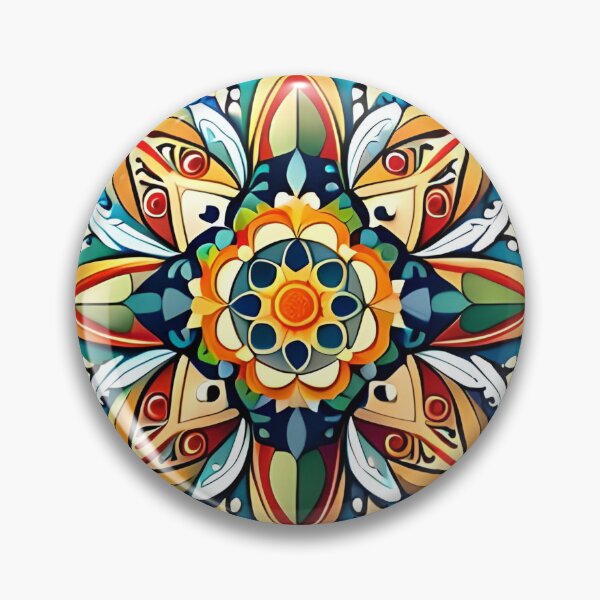 Item preview, Grand Fair Carousel Compass Rose Carnival Multicolor Cymatics  designed and sold by Zeporas Castle.