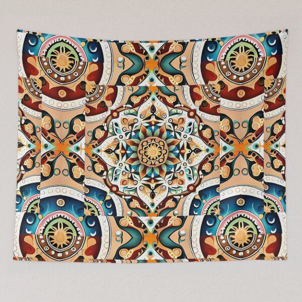 Item preview, Grand Fair Carousel Eagle Eye Carnival Lotus Cymatics  designed and sold by Zeporas Castle.