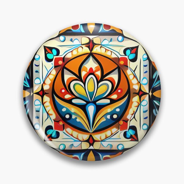 Item preview, Grand Fair Carousel Aerial Flower Carnival Abstract Cymatics  designed and sold by Zeporas Castle.