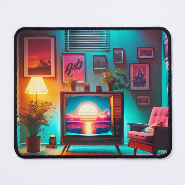 Item preview, Retro Sunset Lounge designed and sold by JuniperFinch.