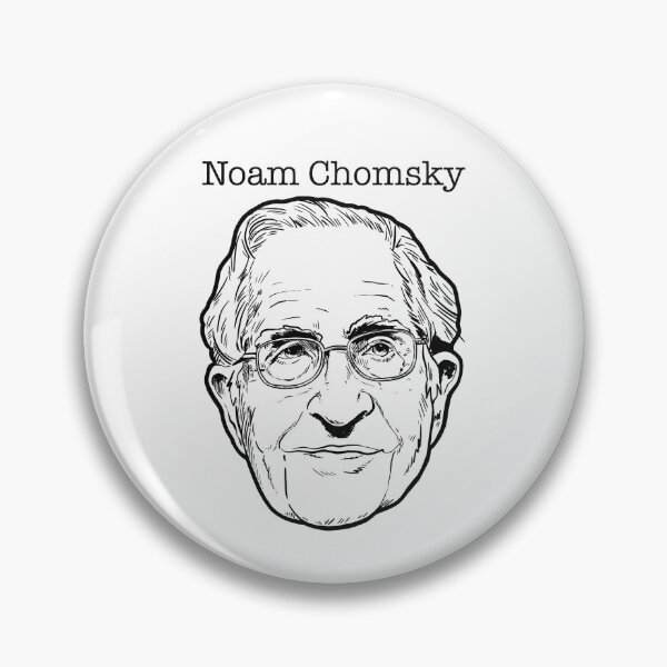 Item preview, Noam Chomsky designed and sold by PickledjoArt.
