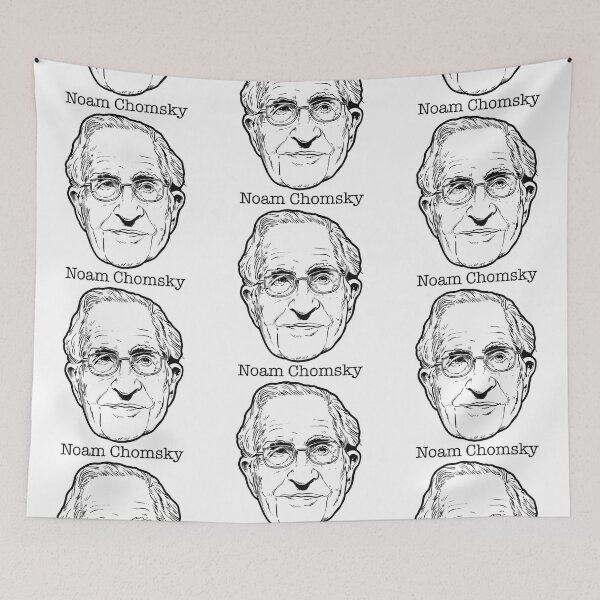 Item preview, Noam Chomsky designed and sold by PickledjoArt.