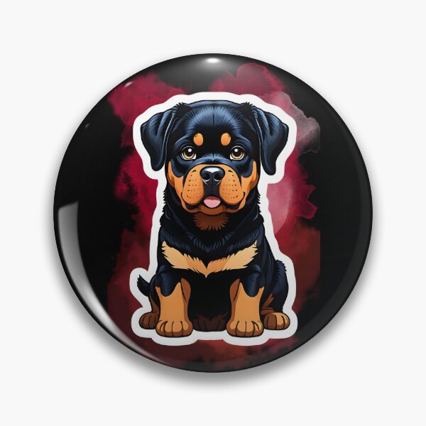 Item preview, Rottweiler lindo y divertido estético. designed and sold by Woofers Fanatics.