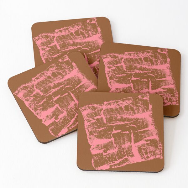 Item preview, Stamp of a Wooden Stick Pink Decoration designed and sold by reznieh.