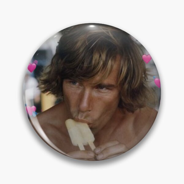 Item preview, James Hunt heart print meme designed and sold by cceridwenx.