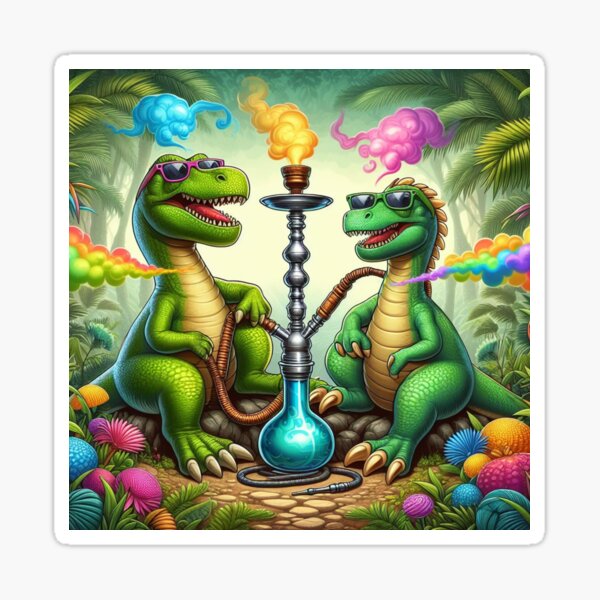 Item preview, Dinosaurier, die ich rauche designed and sold by laurazael.