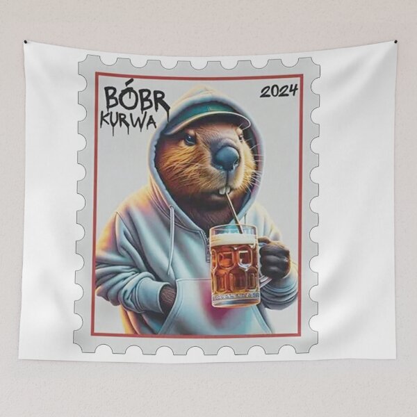 Item preview, Bobr Kurwa - Bober Beaver Bobr  designed and sold by SLAVIC WORLD.