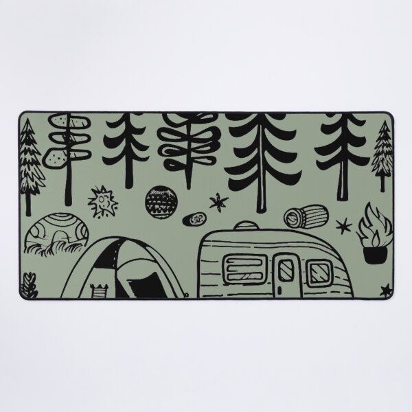Item preview, Kids Camping Doodle Art designed and sold by SociallyRemoved.