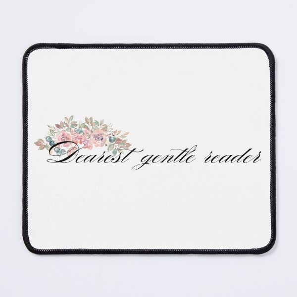 Item preview, Dearest Gentle Reader Floral  designed and sold by brueri.