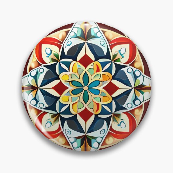 Item preview, Grand Fair Carousel Aerial Floral Star Carnival Cymatics  designed and sold by Zeporas Castle.