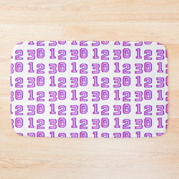 Item preview, sticker pack, game pink numbers 0-1-2-3 designed and sold by Numbers-Art.