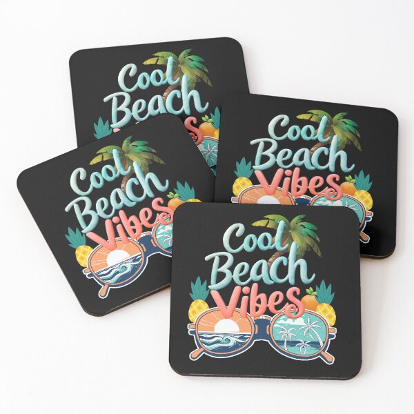 Item preview, Cool Beach Vibes  Happy Tropical Hot Summer Beach Trip Design designed and sold by Raise2Shine.