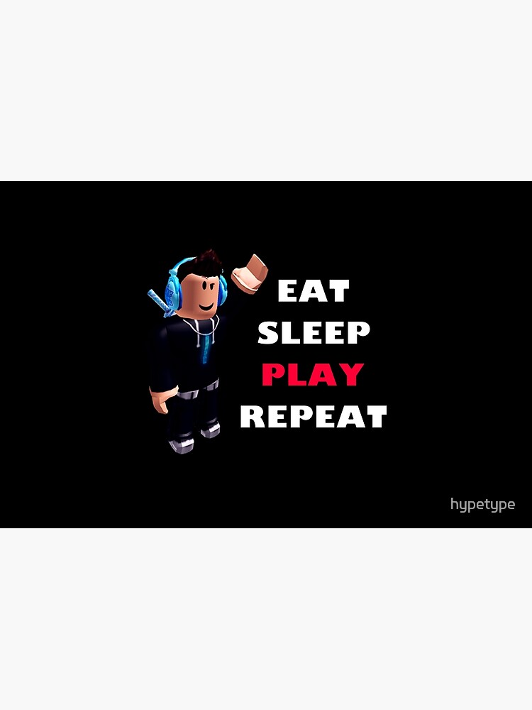 Roblox Eat Sleep Play Repeat Laptop Skin By Hypetype Redbubble - roblox oof sad face laptop skin by hypetype redbubble