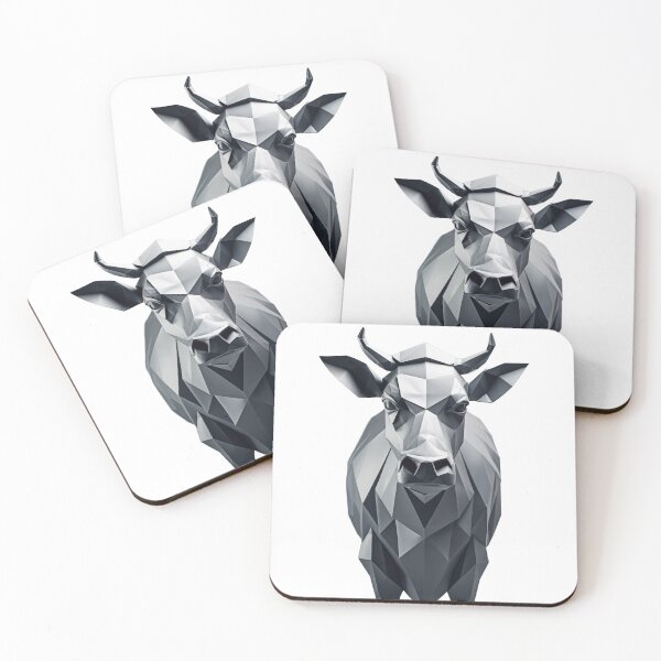 Item preview, Origami Cow T-Shirt Design designed and sold by Carlos Restrepo.