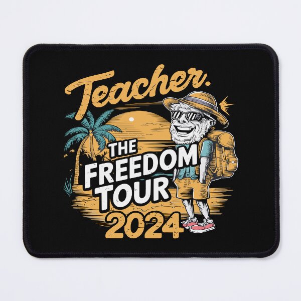 Item preview, Teacher: the freedom tour 2024 designed and sold by DreamVibeShirt.