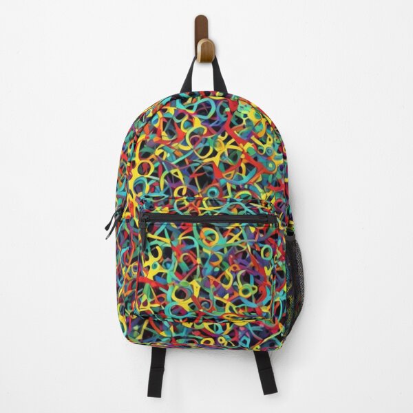 Item preview, Abstract Colorful Squiggles Pattern designed and sold by calibrit.