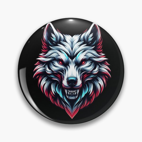 Artikelvorschau, Rotes Metallwolf-Design entworfen und verkauft von Mark Cannon.