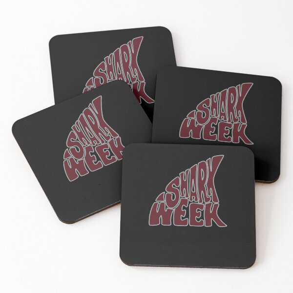 Item preview,  Shark week  designed and sold by Bad Signal Studios .