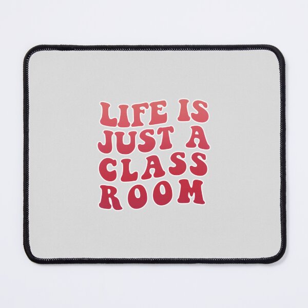 Item preview, Life is Just a Classroom Red Gradient designed and sold by Alexa Jeanette.