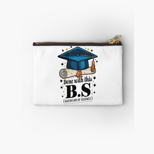 Item preview, Done With This BS Bachelor of Science GRADUATION designed and sold by DoodlrMob.