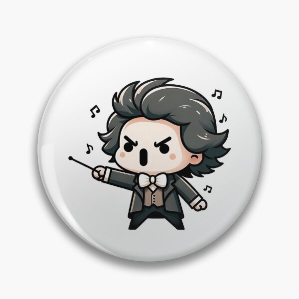 Item preview, Cute Beethoven Conducting Music designed and sold by PopDonkey.