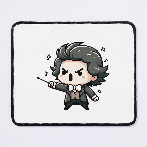 Item preview, Cute Beethoven Conducting Music designed and sold by PopDonkey.