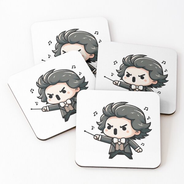 Item preview, Cute Beethoven Conducting Music designed and sold by PopDonkey.
