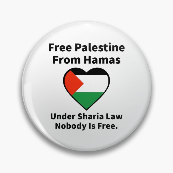 Item preview, Free Palestine, under Sharia law nobody is free designed and sold by Rachel the Artist .